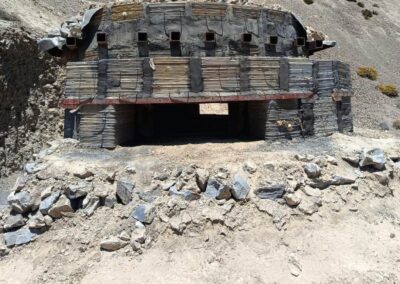 3D Printed Pre cast Concrete Bunker installed at site